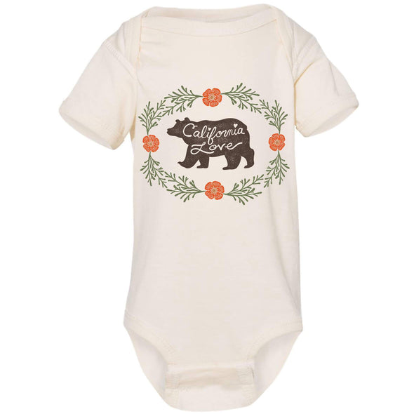 Bear CA Love Baby Onesie-CA LIMITED