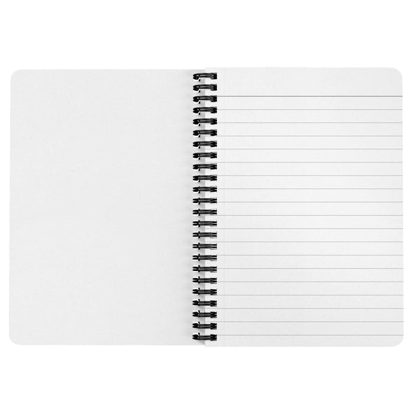 Bear CA Love Black Spiral Notebook-CA LIMITED