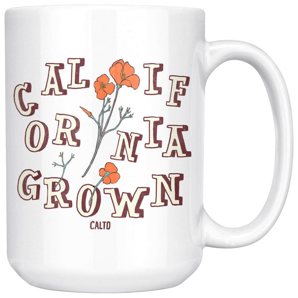 CA Grown Poppies Mug-CA LIMITED