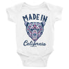 CA Mosaic Bear Baby Onesie-CA LIMITED