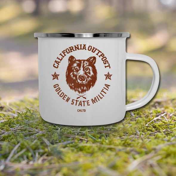 CA Outpost Maroon Camper Mug-CA LIMITED