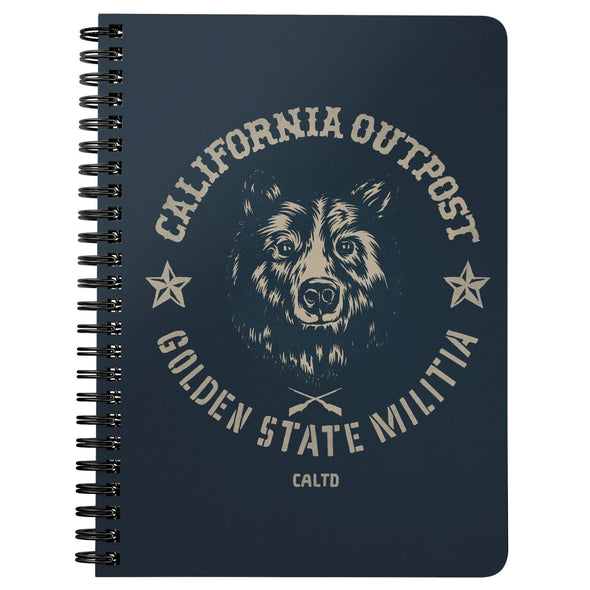 CA Outpost Navy Spiral Notebook-CA LIMITED