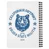 CA Outpost White Spiral Notebook-CA LIMITED