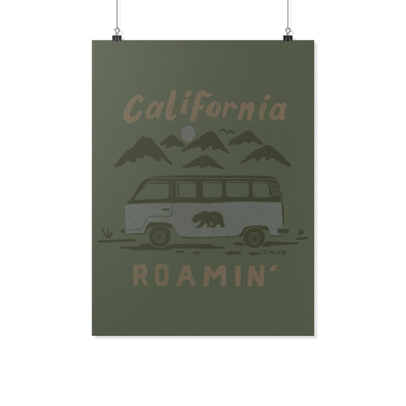 CA Roamin' Olive Poster-CA LIMITED