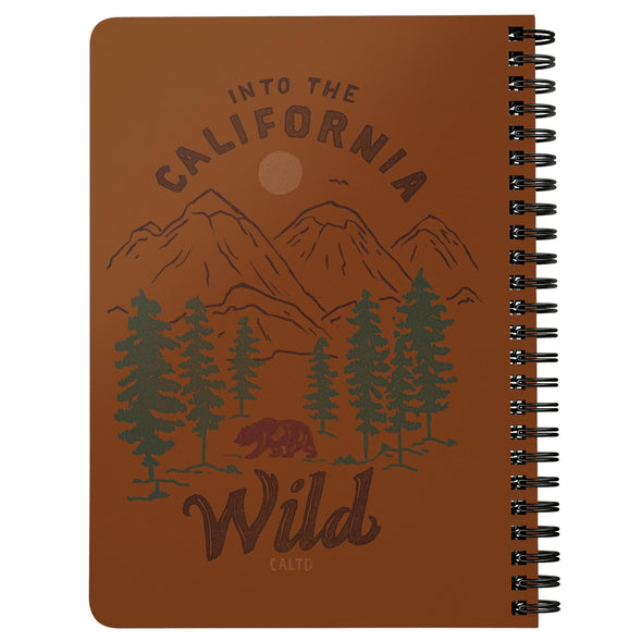 CA Wild Orange Spiral Notebook-CA LIMITED