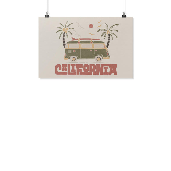 Cali Van Cream Poster-CA LIMITED