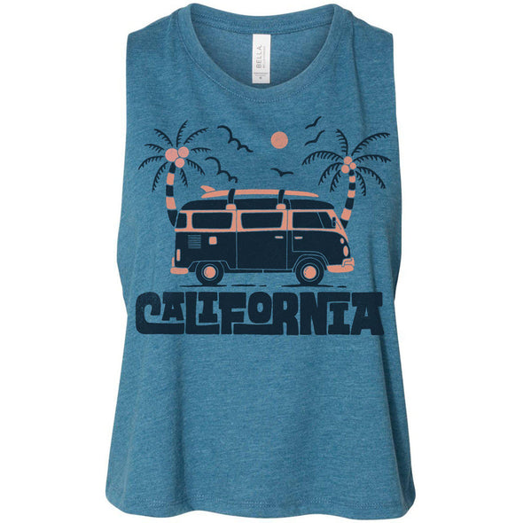 Cali Van Cropped Tank-CA LIMITED