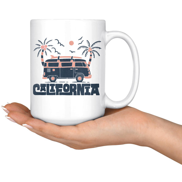 Cali Van Navy Mug-CA LIMITED