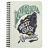 California Bear Spiral Notebook-CA LIMITED