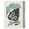 California Bear Spiral Notebook-CA LIMITED