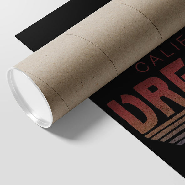 California Dreaming Black Poster-CA LIMITED