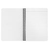 California Dreaming Stripes Blue Spiral Notebook-CA LIMITED