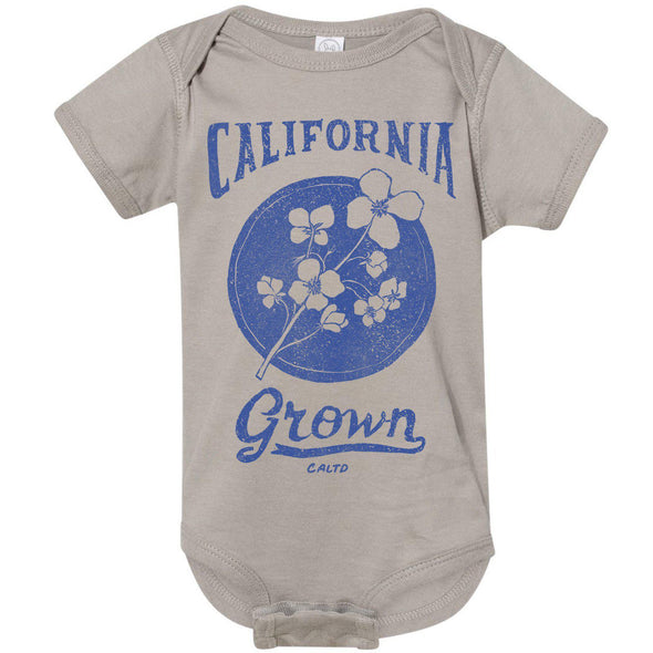 California Grown Circle Baby Onesie-CA LIMITED