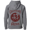 California Grown Circle Raglan Toddlers Zip Up Hoodie-CA LIMITED