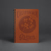 California Grown Orange Spiral Notebook-CA LIMITED