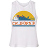 California Mountains Cropped Tank-CA LIMITED