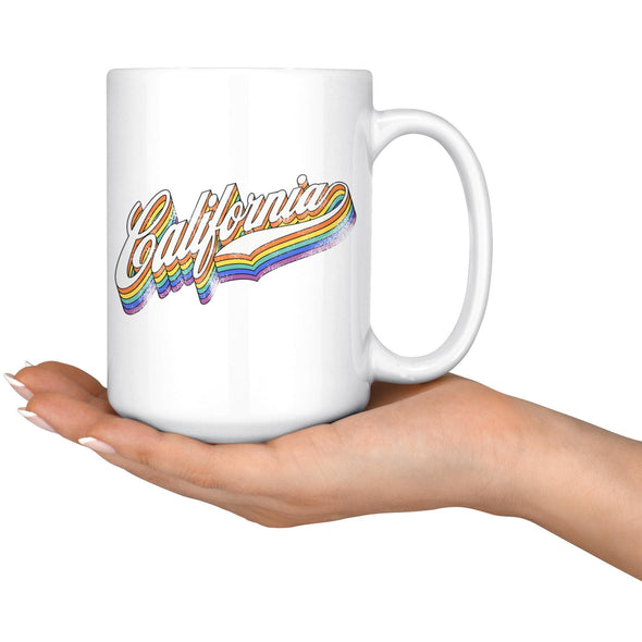 California Rainbow Mug-CA LIMITED