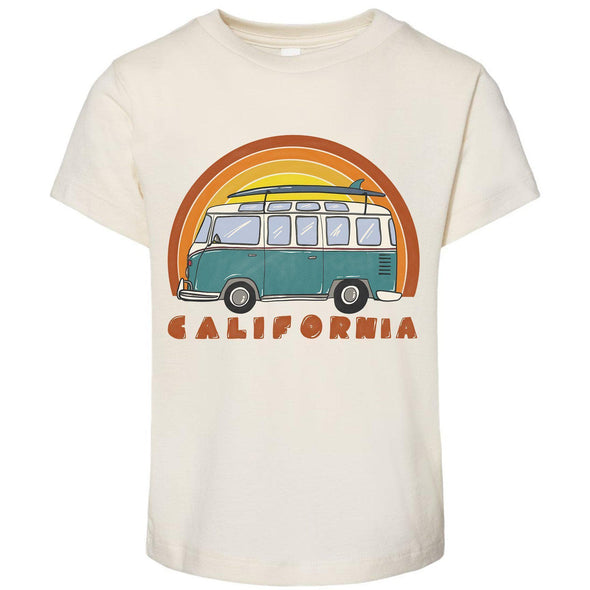 California Surf Van Toddlers Tee-CA LIMITED