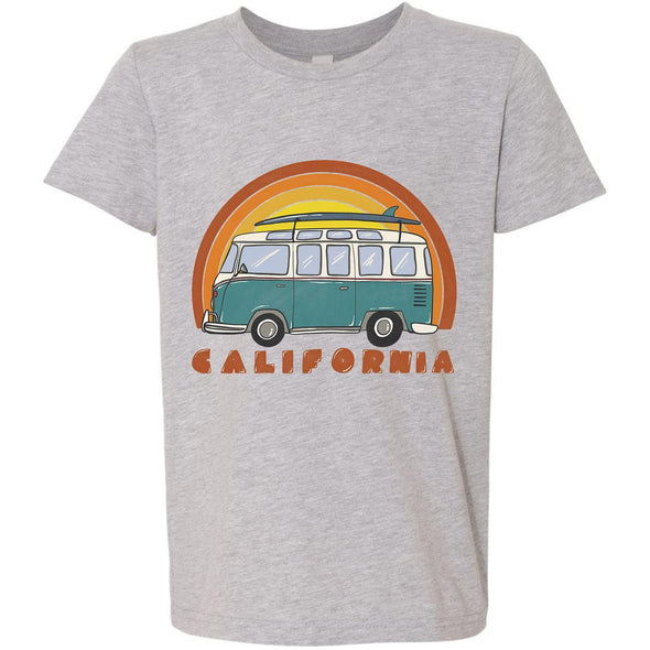 California Surf Van Youth Tee-CA LIMITED