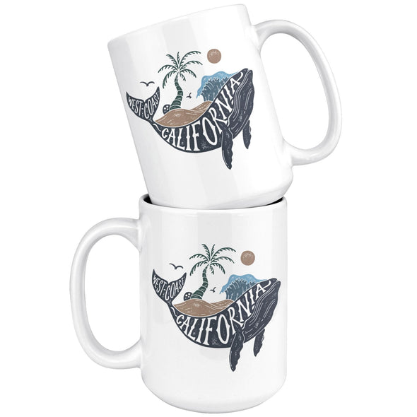 California Whale Mug-CA LIMITED