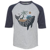 California Whale Youth Baseball Tee-CA LIMITED