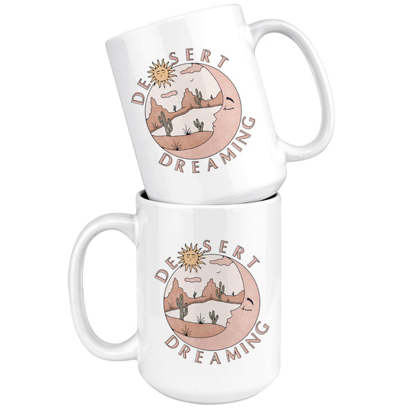 Desert Dreaming Arizona Ceramic Mug-CA LIMITED