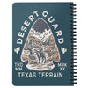 Desert Guard Texas Blue Dianne Spiral Notebook-CA LIMITED