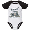 Desert Vibes Texas Baseball Baby Onesie-CA LIMITED