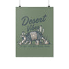 Desert Vibes Texas Military Green Poster-CA LIMITED