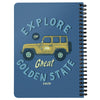 Explore Blue Spiral Notebook-CA LIMITED