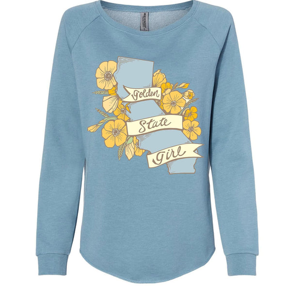 Golden State Girl Crewneck Sweatshirt-CA LIMITED