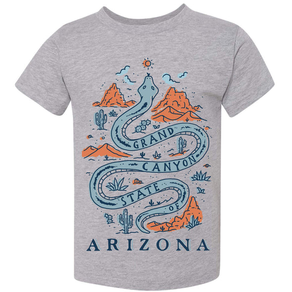 Grand Canyon Snake Arizona Toddlers Tee-CA LIMITED