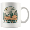 Groovy Desert Arizona Ceramic Mug-CA LIMITED