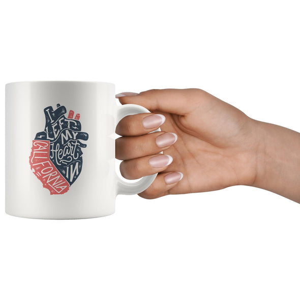 Heart Ceramic Mug-CA LIMITED