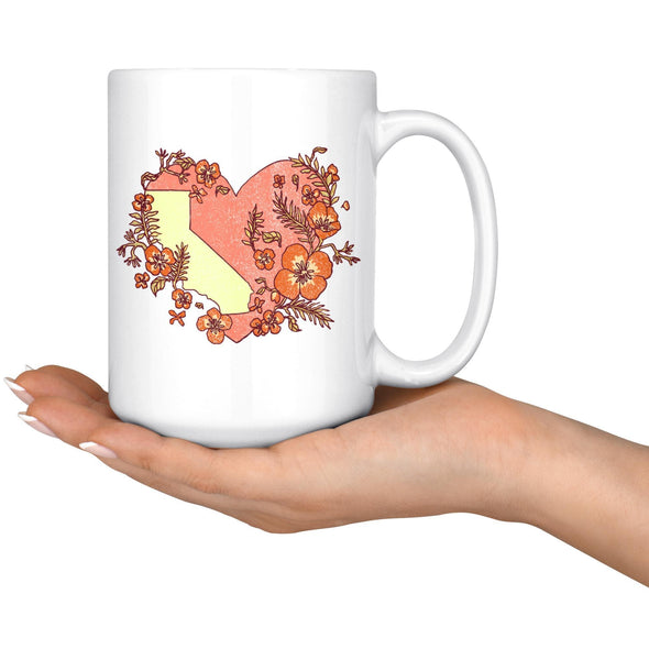 Heart State Ceramic Mug-CA LIMITED