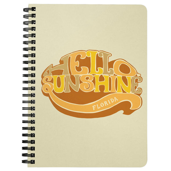 Hello Sunshine FL Spiral Notebook-CA LIMITED