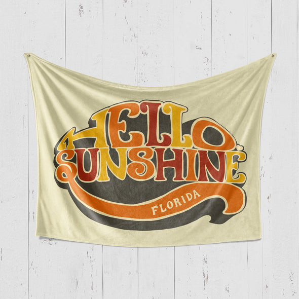 Hello Sunshine Florida Blanket-CA LIMITED