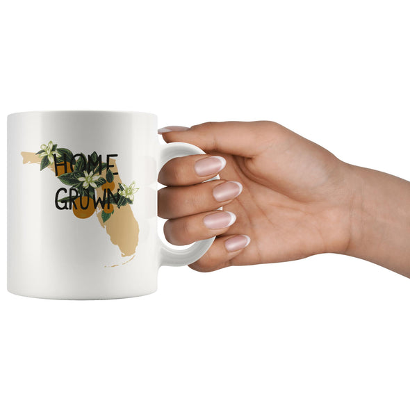 Home Grown FL Peach Ceramic Mug-CA LIMITED