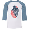 I Left My Heart In CA Youth Baseball Tee-CA LIMITED