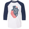 I Left My Heart In CA Youth Baseball Tee-CA LIMITED