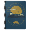 It's Always Sunny In California Blue Spiral Notebook-CA LIMITED