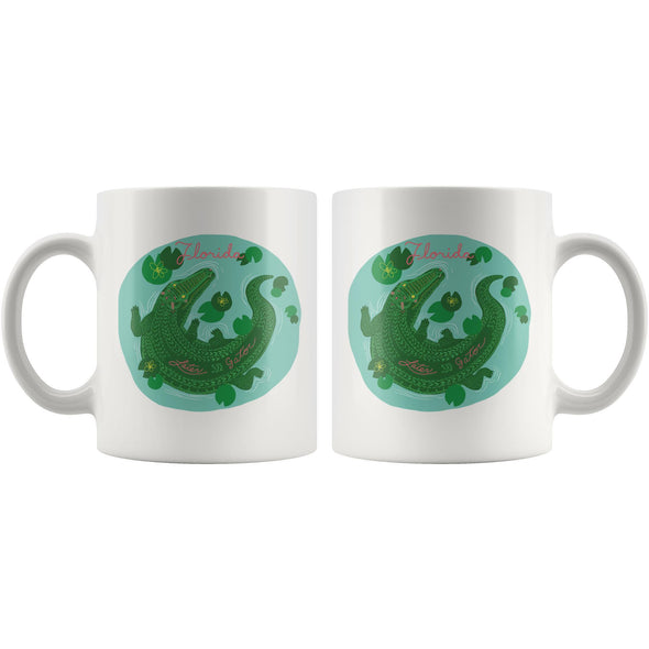 Later Gator FL Green Ceramic Mug-CA LIMITED