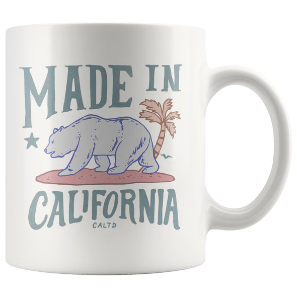 Made in California Blue-Grey Mug-CA LIMITED