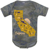 Map CA Love Baby Onesie-CA LIMITED