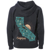 Map CA Love Raglan Toddlers Zip Up Hoodie-CA LIMITED