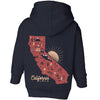 Map CA Love Toddlers Zip Up Hoodie-CA LIMITED