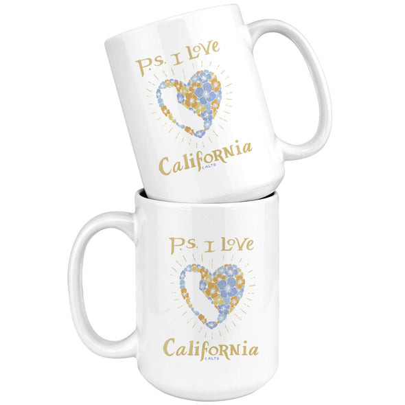 P.S. I Love California Mug-CA LIMITED