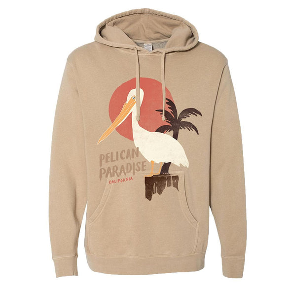 Pelican Paradise Sandstone Hoodie-CA LIMITED