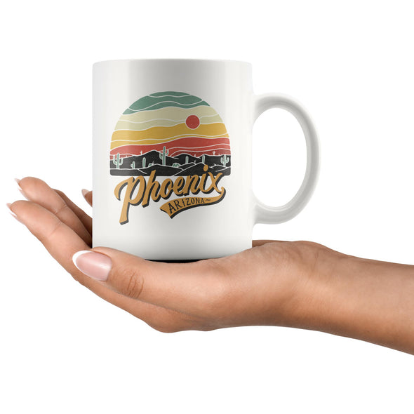 Phoenix Sunset Arizona Ceramic Mug-CA LIMITED