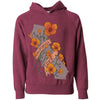 Poppies CA Love Raglan Toddlers Hoodie-CA LIMITED